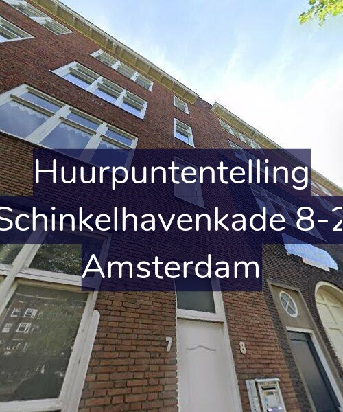 Foto gevel Huurpuntentelling voor Schinkelhavenkade 8-2, Amsterdam