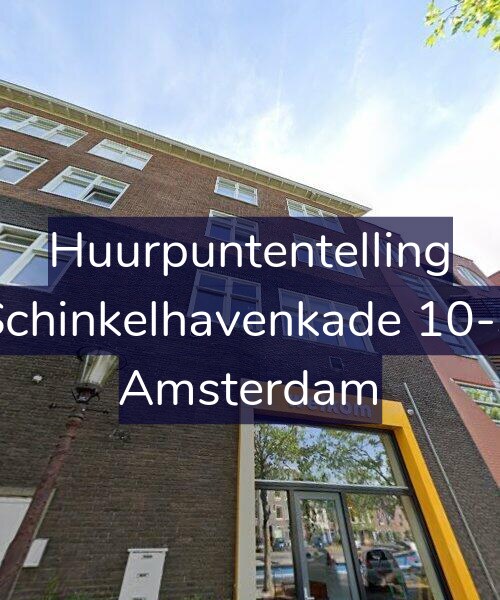 Foto gevel Huurpuntentelling voor Schinkelhavenkade 10-3, Amsterdam