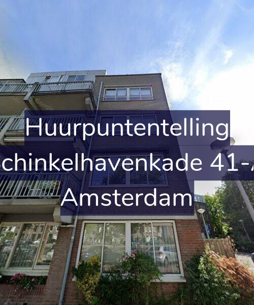 Foto gevel Huurpuntentelling voor Schinkelhavenkade 41-A, Amsterdam