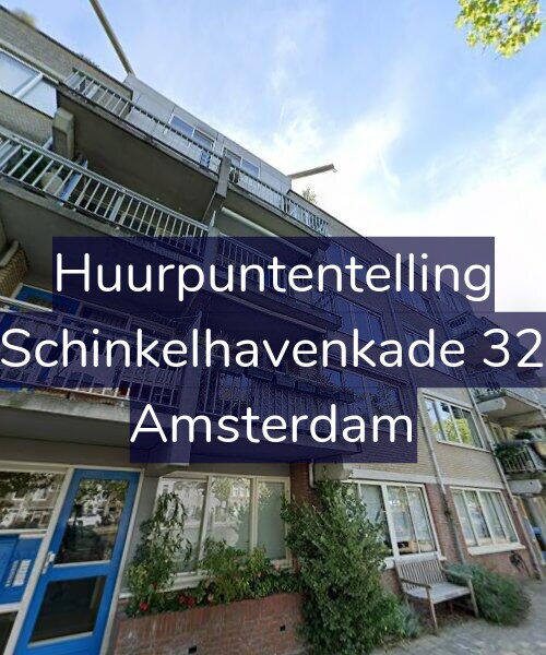 Foto gevel Huurpuntentelling voor Schinkelhavenkade 32, Amsterdam