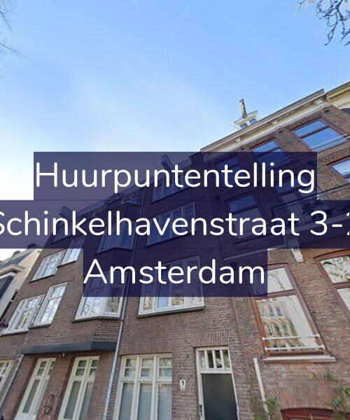Foto gevel Huurpuntentelling voor Schinkelhavenstraat 3-2, Amsterdam