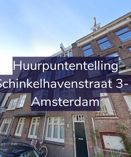 Foto gevel Huurpuntentelling voor Schinkelhavenstraat 3-1, Amsterdam