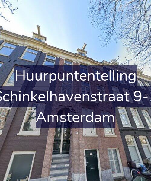 Foto gevel Huurpuntentelling voor Schinkelhavenstraat 9-1, Amsterdam