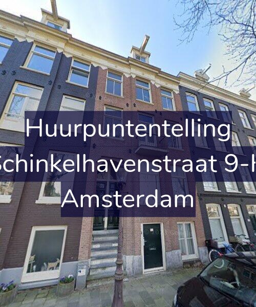 Foto gevel Huurpuntentelling voor Schinkelhavenstraat 9-H, Amsterdam