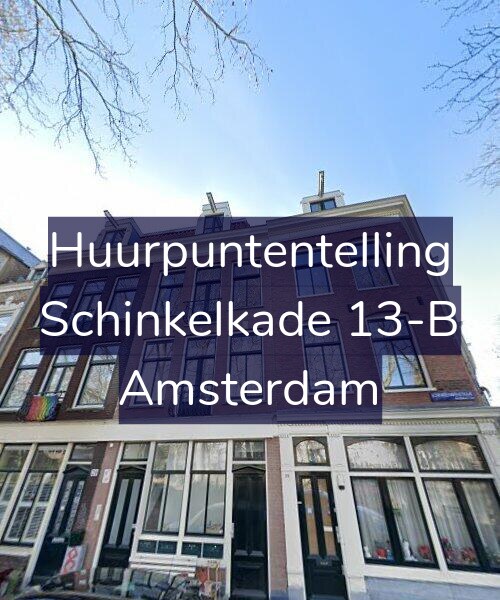 Foto gevel Huurpuntentelling voor Schinkelkade 13-B, Amsterdam