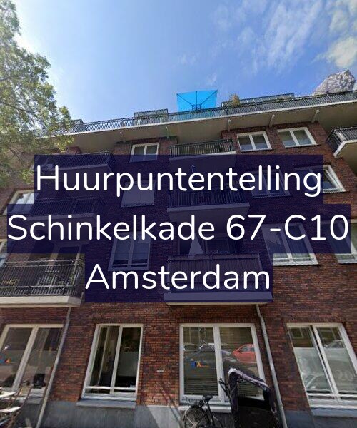 Foto gevel Huurpuntentelling voor Schinkelkade 67-C10, Amsterdam