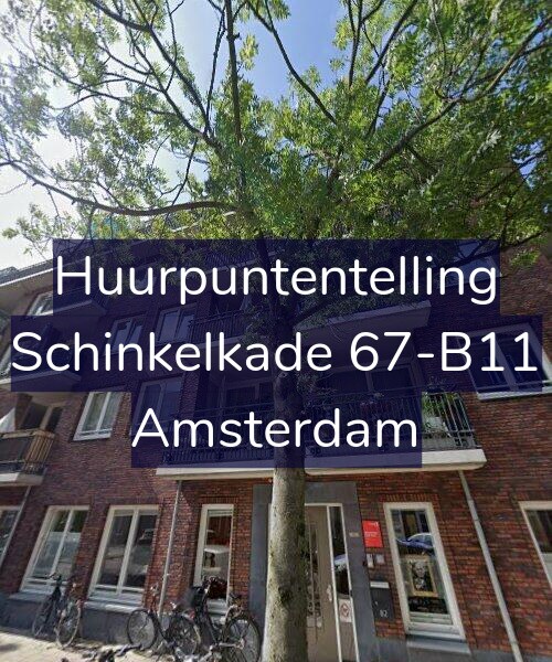 Foto gevel Huurpuntentelling voor Schinkelkade 67-B11, Amsterdam