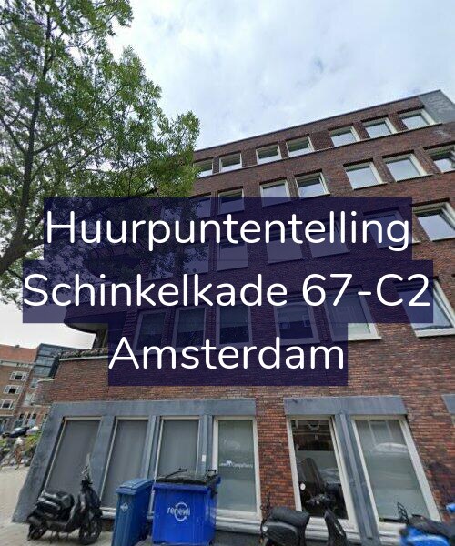 Foto gevel Huurpuntentelling voor Schinkelkade 67-C2, Amsterdam
