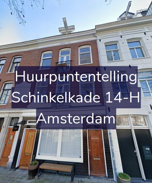Foto gevel Huurpuntentelling voor Schinkelkade 14-H, Amsterdam