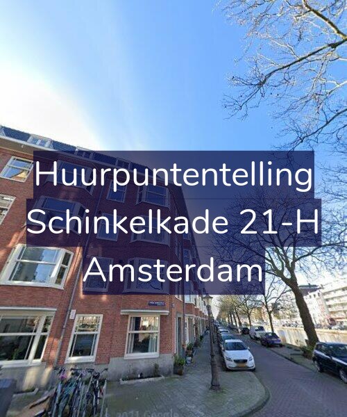 Foto gevel Huurpuntentelling voor Schinkelkade 21-H, Amsterdam