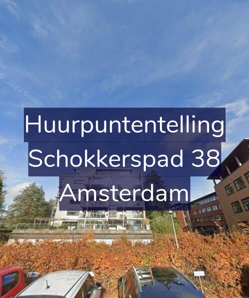 Foto gevel Huurpuntentelling voor Schokkerspad 38, Amsterdam