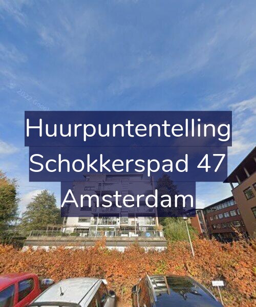 Foto gevel Huurpuntentelling voor Schokkerspad 47, Amsterdam