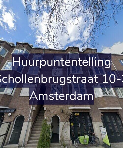 Foto gevel Huurpuntentelling voor Schollenbrugstraat 10-3, Amsterdam