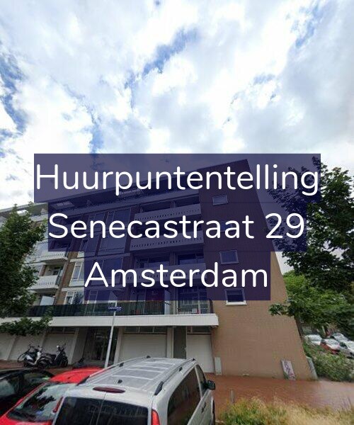 Foto gevel Huurpuntentelling voor Senecastraat 29, Amsterdam