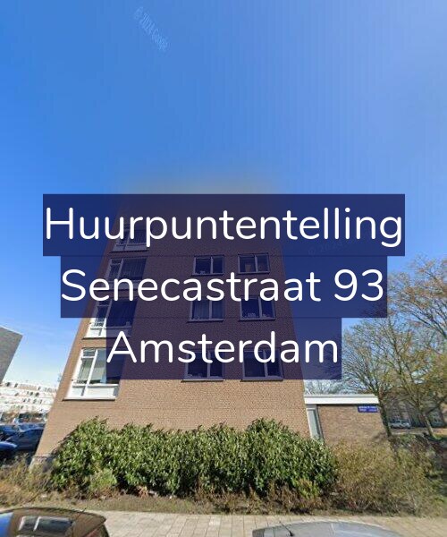 Foto gevel Huurpuntentelling voor Senecastraat 93, Amsterdam