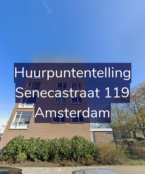 Foto gevel Huurpuntentelling voor Senecastraat 119, Amsterdam