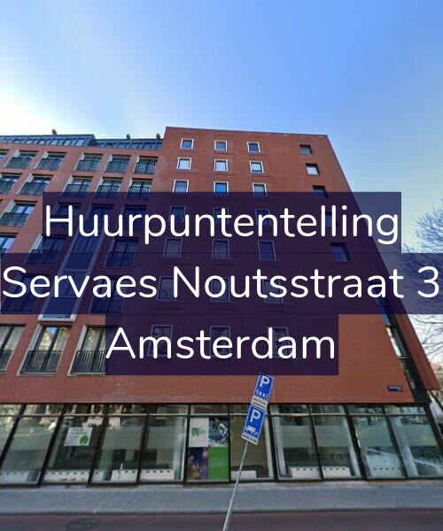 Foto gevel Huurpuntentelling voor Servaes Noutsstraat 3, Amsterdam