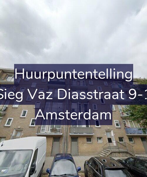 Foto gevel Huurpuntentelling voor Sieg Vaz Diasstraat 9-1, Amsterdam