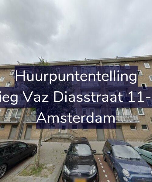 Foto gevel Huurpuntentelling voor Sieg Vaz Diasstraat 11-H, Amsterdam