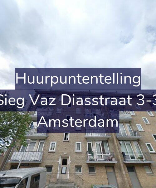 Foto gevel Huurpuntentelling voor Sieg Vaz Diasstraat 3-3, Amsterdam