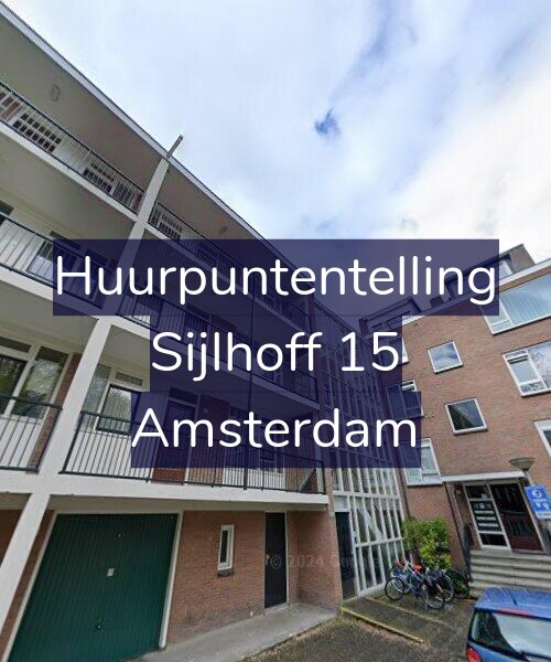 Foto gevel Huurpuntentelling voor Sijlhoff 15, Amsterdam