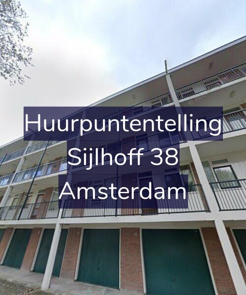 Foto gevel Huurpuntentelling voor Sijlhoff 38, Amsterdam