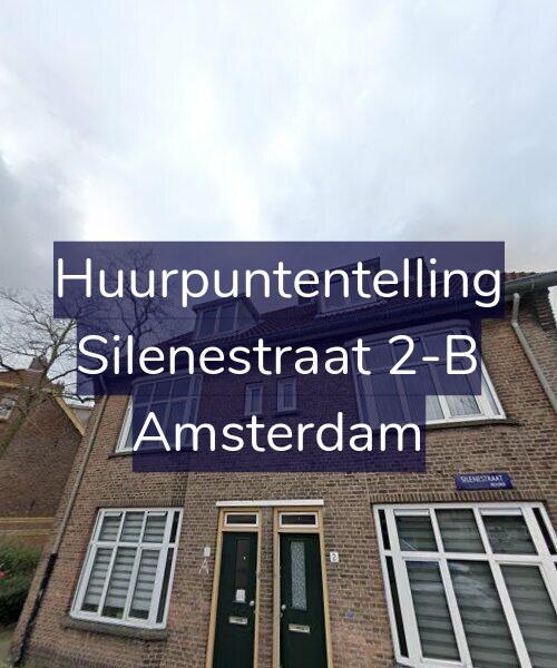 Foto gevel Huurpuntentelling voor Silenestraat 2-B, Amsterdam