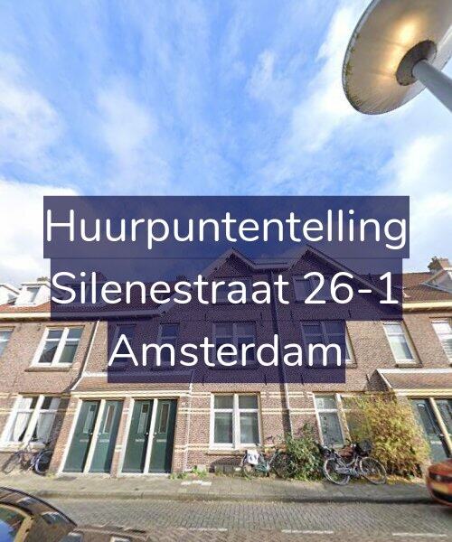 Foto gevel Huurpuntentelling voor Silenestraat 26-1, Amsterdam
