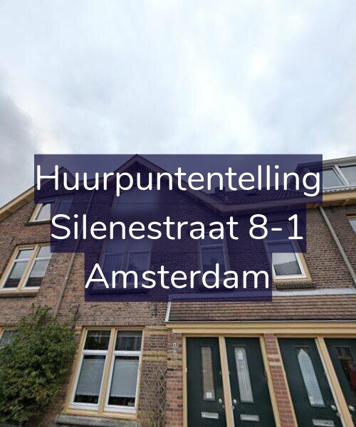 Foto gevel Huurpuntentelling voor Silenestraat 8-1, Amsterdam