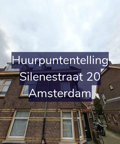 Foto gevel Huurpuntentelling voor Silenestraat 20, Amsterdam