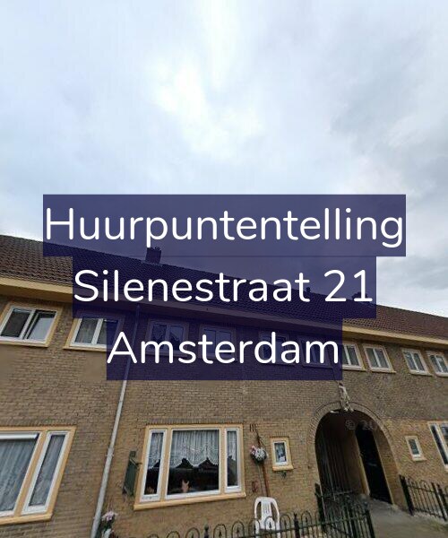 Foto gevel Huurpuntentelling voor Silenestraat 21, Amsterdam