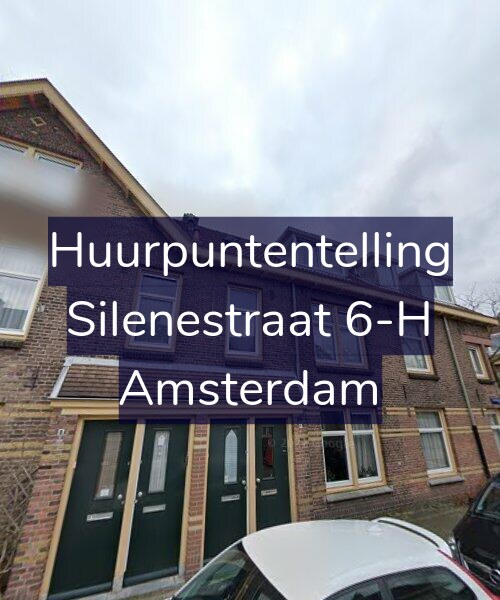 Foto gevel Huurpuntentelling voor Silenestraat 6-H, Amsterdam