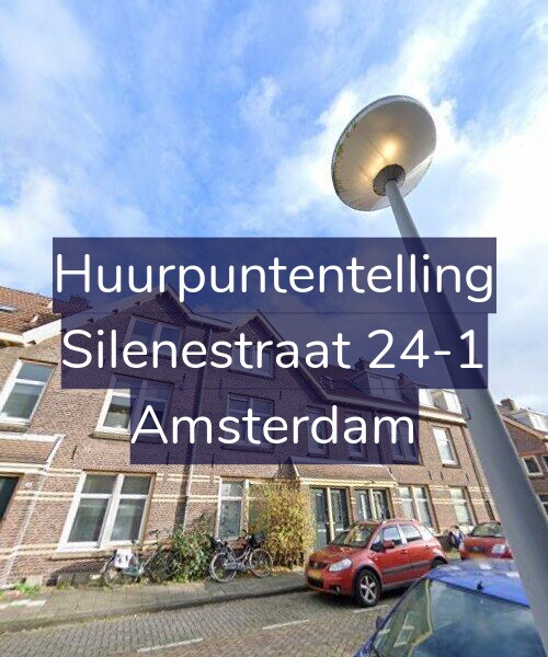 Foto gevel Huurpuntentelling voor Silenestraat 24-1, Amsterdam