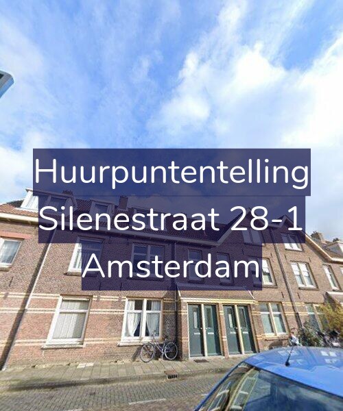 Foto gevel Huurpuntentelling voor Silenestraat 28-1, Amsterdam
