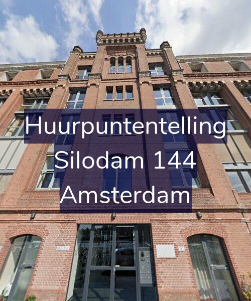 Foto gevel Huurpuntentelling voor Silodam 144, Amsterdam