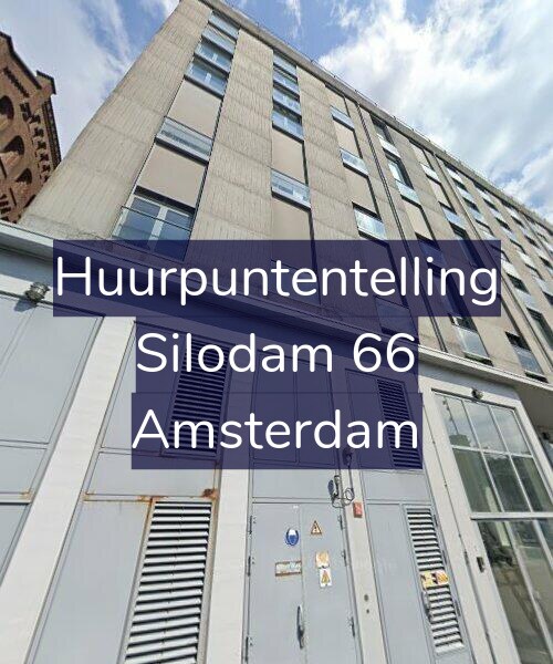 Foto gevel Huurpuntentelling voor Silodam 66, Amsterdam