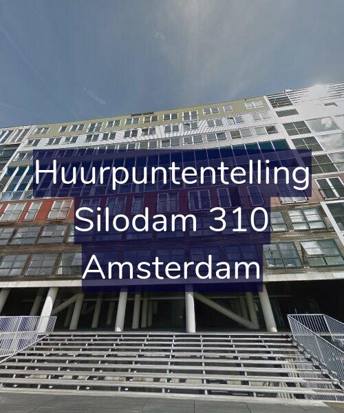 Foto gevel Huurpuntentelling voor Silodam 310, Amsterdam