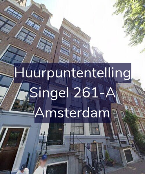 Foto gevel Huurpuntentelling voor Singel 261-A, Amsterdam