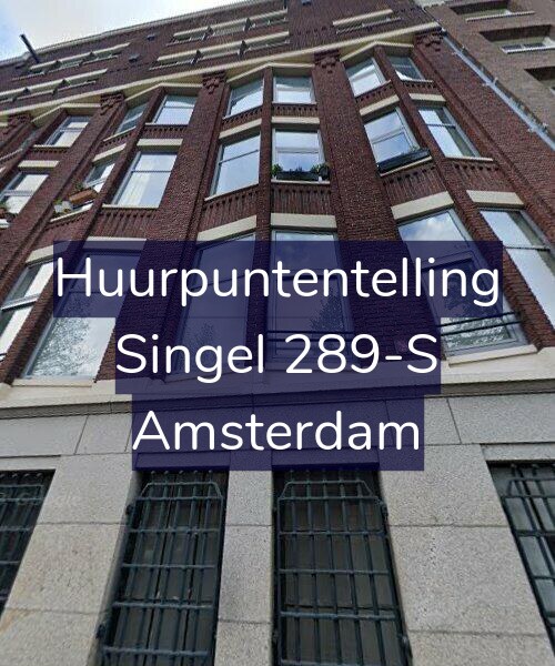 Foto gevel Huurpuntentelling voor Singel 289-S, Amsterdam
