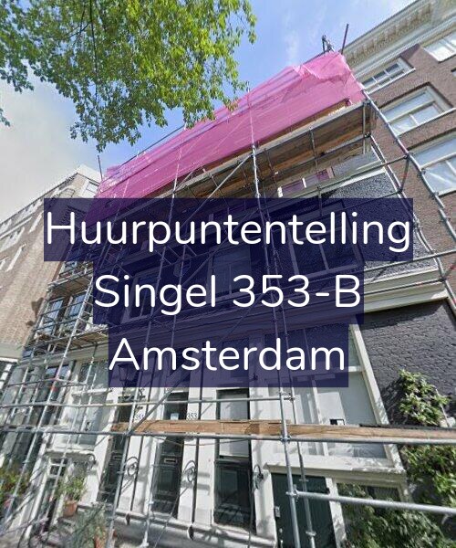 Foto gevel Huurpuntentelling voor Singel 353-B, Amsterdam