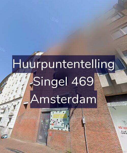 Foto gevel Huurpuntentelling voor Singel 469, Amsterdam