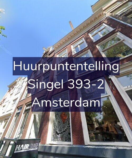 Foto gevel Huurpuntentelling voor Singel 393-2, Amsterdam