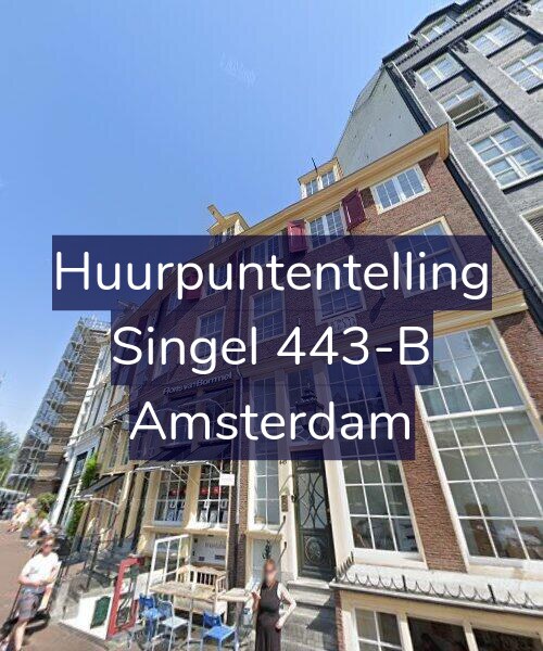 Foto gevel Huurpuntentelling voor Singel 443-B, Amsterdam