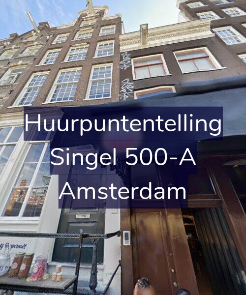 Foto gevel Huurpuntentelling voor Singel 500-A, Amsterdam