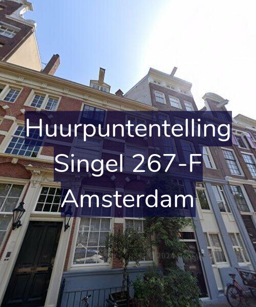 Foto gevel Huurpuntentelling voor Singel 267-F, Amsterdam