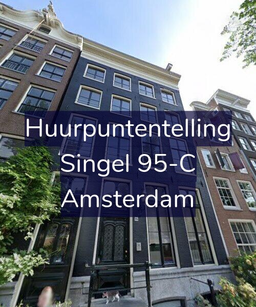 Foto gevel Huurpuntentelling voor Singel 95-C, Amsterdam