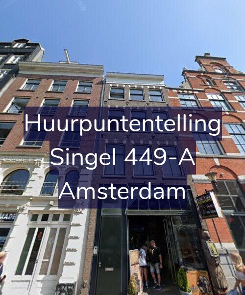 Foto gevel Huurpuntentelling voor Singel 449-A, Amsterdam