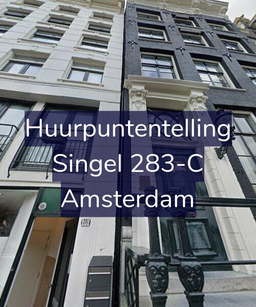 Foto gevel Huurpuntentelling voor Singel 283-C, Amsterdam