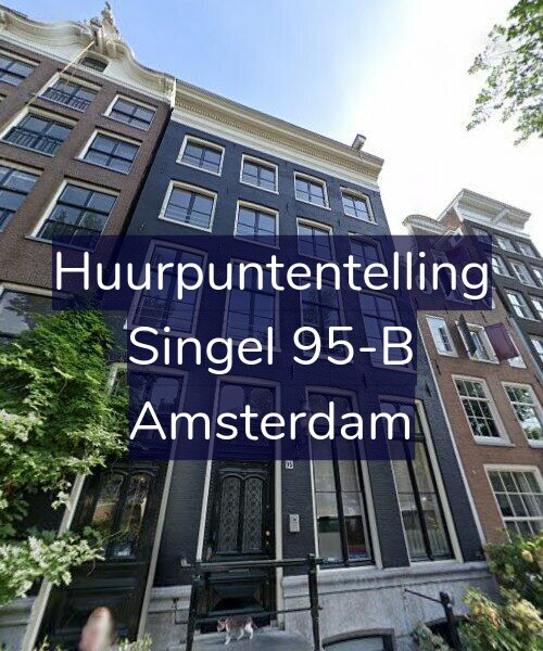 Foto gevel Huurpuntentelling voor Singel 95-B, Amsterdam
