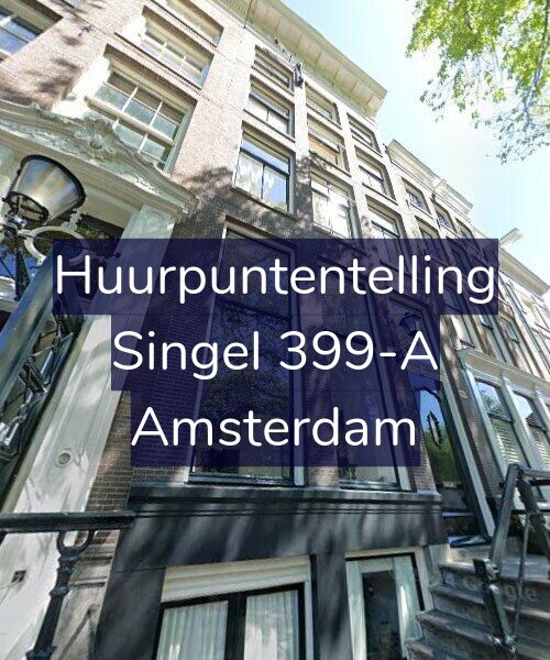 Foto gevel Huurpuntentelling voor Singel 399-A, Amsterdam